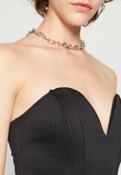 Wal G Maddy V Neck Maxi - Jerseyjurk - Black -Fashion Verkoop 7e0f98db477c48b8bd11d613dab2a8bf