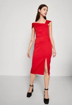 Wal G Delila Strap Midi - Jerseyjurk - Red -Fashion Verkoop 7e8c238d95a940f1ac1b779a3fe8f79d