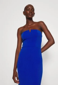 Mindy V Neck Maxi - Cocktailjurk - Electric Blue -Fashion Verkoop 7e96ba96541e47458ba98c6401ce9b4d