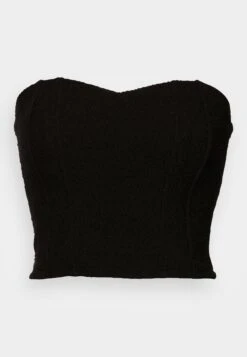 Wal G Lykke Boned Bandeau - Top - Black -Fashion Verkoop 80f1bc6c79dc4403ad858fed456e6e1c