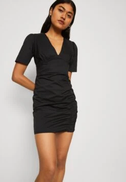 Wal G Jack Rouched Mini - Etui-Jurk - Black -Fashion Verkoop 83c898b7e5ba45649c27a0f4e6ec1a37