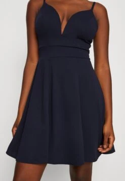 Wal G Vincent Skater Dress - Jerseyjurk - Navy Blue 13 Wal G Vincent Skater Dress - Jerseyjurk - Navy Blue -Fashion Verkoop 83f171c5f5d44f60b6fff5b5256c174f