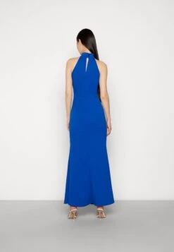 Wal G Halter Neck Maxi Dress - Galajurk - Electric Blue -Fashion Verkoop 86e926ac47d947a2a473aa006c2b7172
