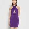 Wal G Party Lady Halter Neck Mini - Jerseyjurk - Purple -Fashion Verkoop 8cce0b6de2334cb88c63bc29553e8dd3