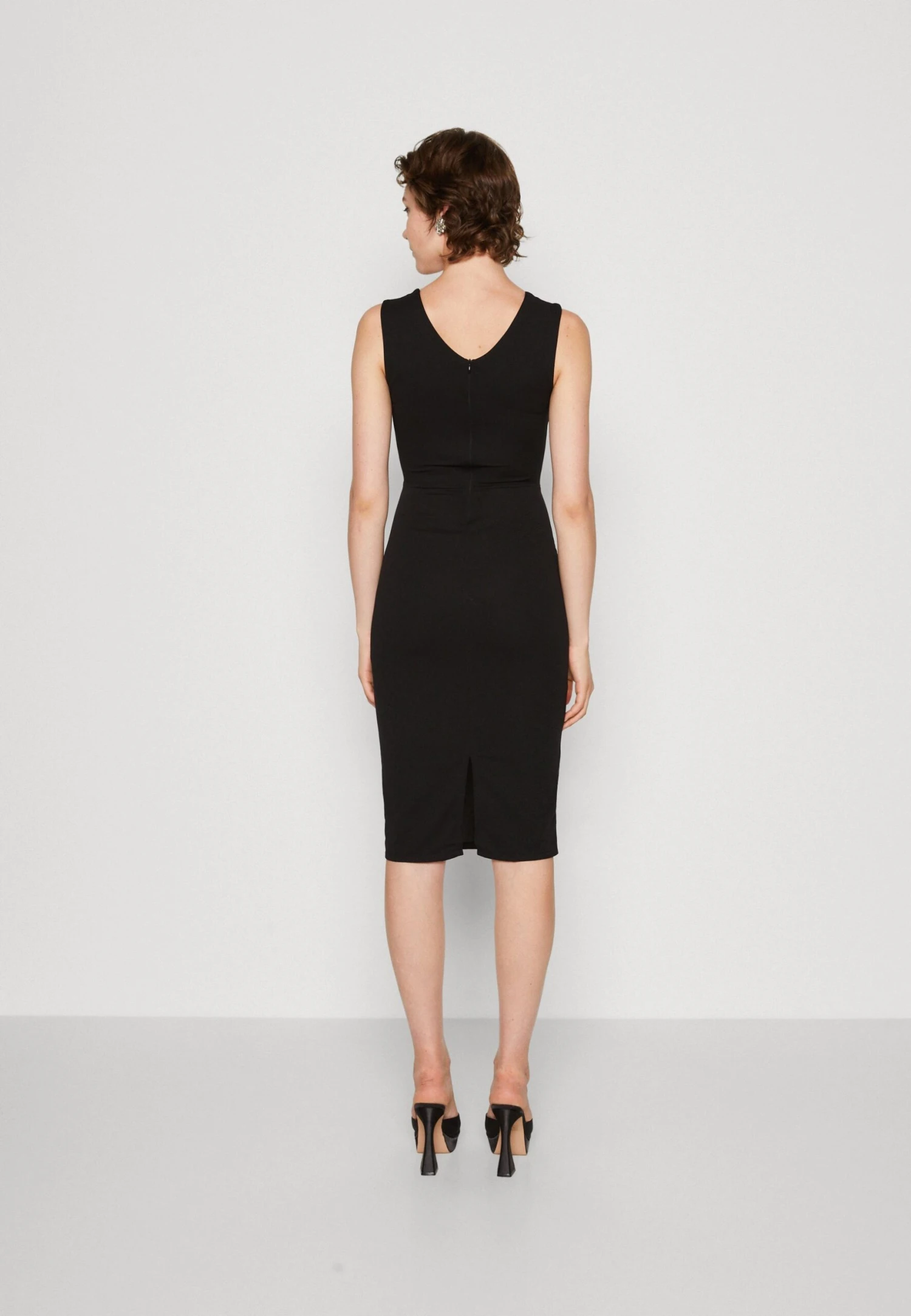 Wal G Joel Midi - Cocktailjurk - Black 5 Wal G Joel Midi - Cocktailjurk - Black - Afbeelding 3