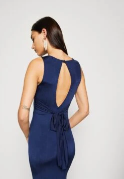 Wal G Becky Open Back Maxi - Jerseyjurk - Navy Blue -Fashion Verkoop 8fd2661a856043bf9684e26410762295