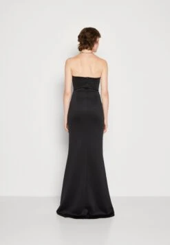 Wal G Maddy V Neck Maxi - Jerseyjurk - Black -Fashion Verkoop 919a2e770bb043bbb12847b4ac097301