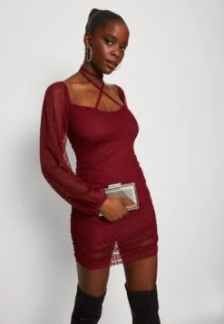 Wal G Raja Mini - Cocktailjurk - Wine -Fashion Verkoop 942b47975ee24cccb25cb89f5e0194d1