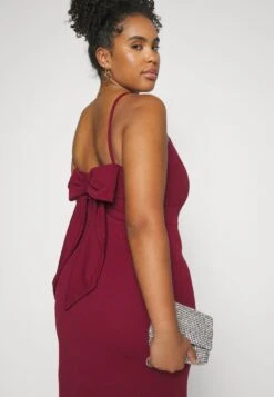 Ray Bow Midi - Etui-Jurk - Wine -Fashion Verkoop 94913df3626f4d85881d06aa08b8d6c6