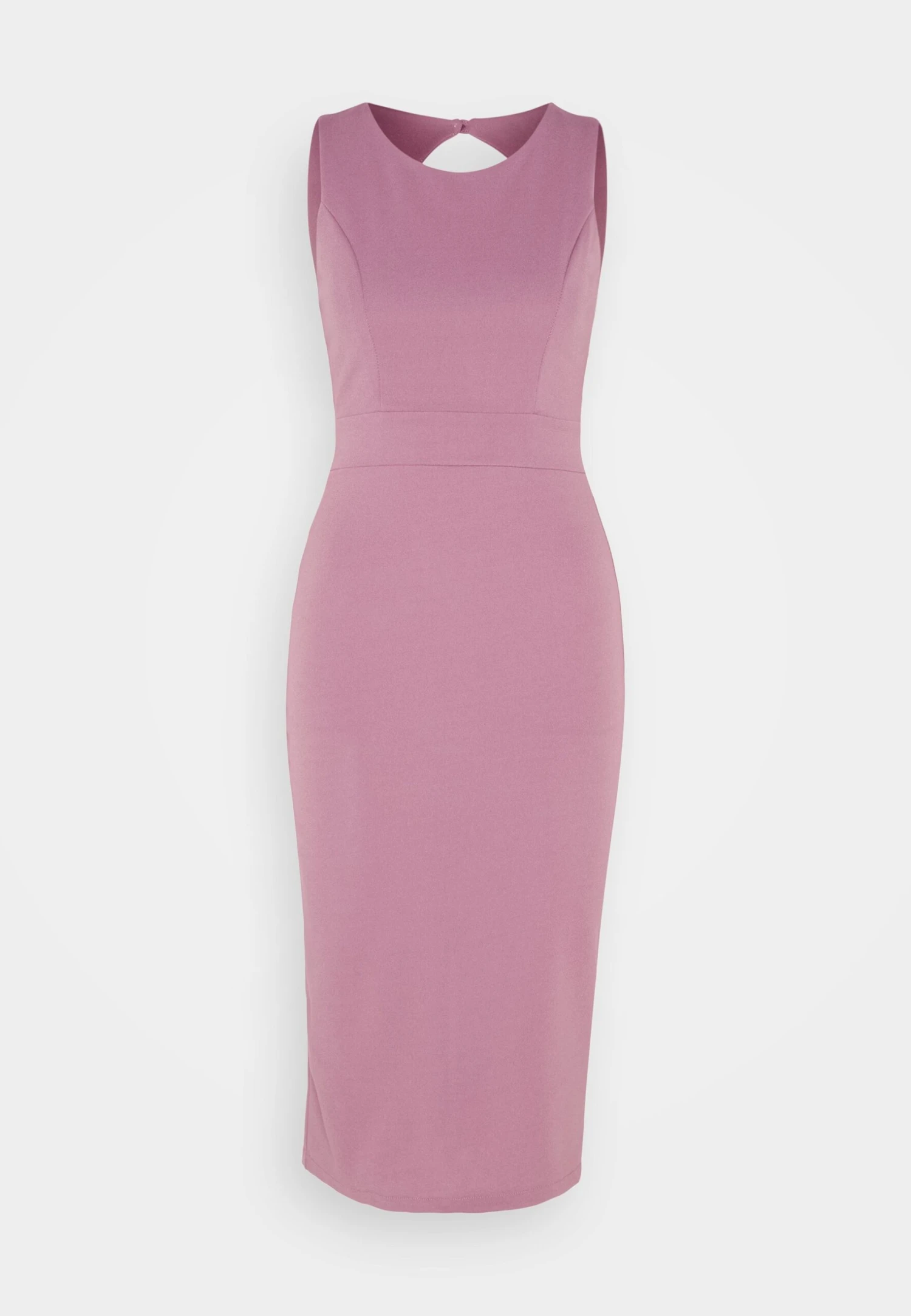 Wal G Petra Ruffle Midi - Jerseyjurk - Mauve Pink 7 Wal G Petra Ruffle Midi - Jerseyjurk - Mauve Pink - Afbeelding 5