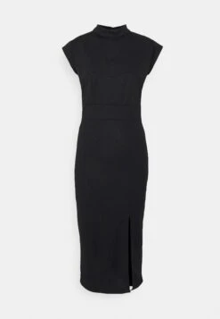 Bambinaroll Neck Midi Dress - Jerseyjurk - Black -Fashion Verkoop 952bc4b0349c4101a7fe349fba021bfa