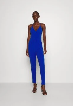 Marsha Back Strappy- Jumpsuit - Electric Blue