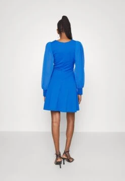 Wal G Kat Sleeve Dress - Jurk - Electric Blue -Fashion Verkoop 96b097c8ba7349f78b5ba1d7d6652c62