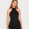 Wal G Cheryl Halter Neck Skater Dress - Jurk - Black -Fashion Verkoop 972e422ddd91478ab5e2d09bb56d541d