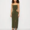 Wal G Grace Cut Out Midi - Jerseyjurk - Olive Green -Fashion Verkoop 977bd273114a47d096937bd9222cf021