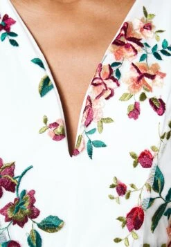 Contrast Plunge - Jumpsuit - White -Fashion Verkoop 9aaa4e69344444e0ae9edbbd4bbb9b42