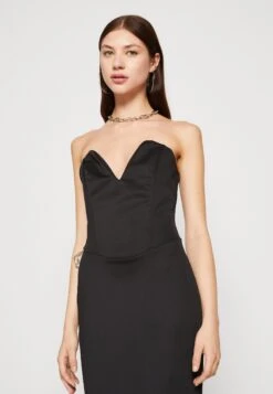 Wal G Dolly V Neck Maxi - Jerseyjurk - Black -Fashion Verkoop 9ad3219e24b34535899e0201dbc2980d