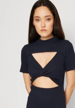 Wal G Willow Cut Out Mini - Jerseyjurk - Navy Blue -Fashion Verkoop a34a39ba3a474f409ab55dfd49dddfc7