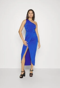 Wal G Party Bina One Shoulder Midi - Jerseyjurk - Electric Blue -Fashion Verkoop a39e0ce577ed4ecea71437686dc18be5