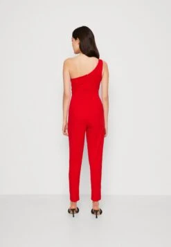 Wal G Kelly Ruffle - Jumpsuit - Red -Fashion Verkoop a459bfee68dc4b5482c15cd5c0bd0b0d