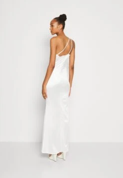Wal G Chantal One Shoulder Maxi - Galajurk - White -Fashion Verkoop a508fd85da544f129183841f1db36e7c