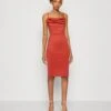 Wal G Jessy Dress - Cocktailjurk - Terracotta -Fashion Verkoop a66161ce2ebc433ea2146c9c1d0f79ad