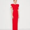 Wal G Jai Ruffle Maxi - Galajurk - Red -Fashion Verkoop a856ca8f0ebd45d8b0808a8fc569166b