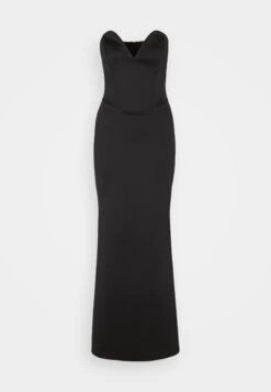 Wal G Dolly V Neck Maxi - Jerseyjurk - Black -Fashion Verkoop a924949ea1474f3ca432a3010bf65bee