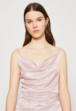 Wal G Party Hallis Shimmer Midi - Cocktailjurk - Pink -Fashion Verkoop ad63ea5a1d00470a9c2a779a9f109dc7