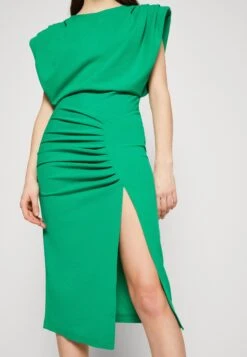 Wal G Cruise Collection Roxy Power Shoulder Midi - Cocktailjurk - Leaf Green -Fashion Verkoop ae41302555a74424bc8865edfeb5d6c7