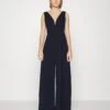 Wal G Jackie Wide Leg - Jumpsuit - Navy Blue 2 Wal G Jackie Wide Leg - Jumpsuit - Navy Blue -Fashion Verkoop ae4ca25ff1844e50ba27242737d40741