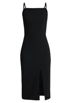 Wal G Strappy Square Neck Midi Dress - Etui-Jurk - Black -Fashion Verkoop ae5fed5084da41bcac00f05de55429d7
