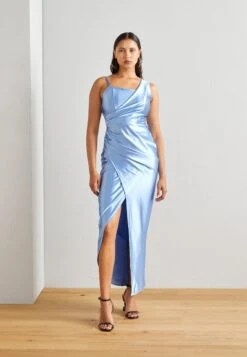 Wal G Valentines Romeo Asymmetric Maxi - Galajurk - Dusty Blue