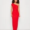 Wal G Kelly Ruffle Maxi - Jerseyjurk - Red -Fashion Verkoop afa9506fca294966b9858a21ecd02bcf