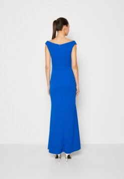 Wal G Andrew Off Shoulder Maxi Dress - Galajurk - Electric Blue -Fashion Verkoop b00c0e1e4a2345419ba66a092aec1448
