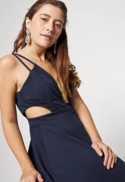 Milly Strap Skater - Cocktailjurk - Navy Blue -Fashion Verkoop b11cfff20ac1444c8baace9facd45584