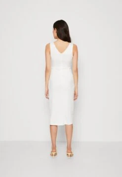 Wal G Ally Knot Midi - Cocktailjurk - White -Fashion Verkoop b1fae26207194109bd45d286483ba7b8