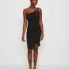 Wal G Valencia Cut Out One Shoulder Midi Dress - Jerseyjurk - Black -Fashion Verkoop b50b0f7c7d464dd0b3c5c7ab15c68ae6