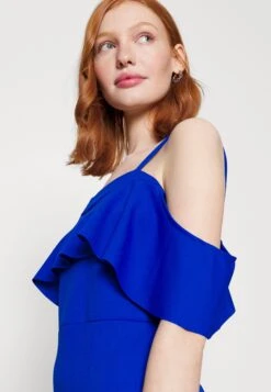 Wal G Belville Strappy Midi Dress - Cocktailjurk - Electric Blue -Fashion Verkoop b57c231eebed427ba7e2d6b6d74c60db
