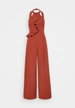 Wal G Penelope Frill - Jumpsuit - Burnt Orange 12 Wal G Penelope Frill - Jumpsuit - Burnt Orange -Fashion Verkoop b5cb881c2e494d82afb3d891575c9a1b