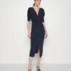 Knot Midi Dress - Jerseyjurk - Navy Blue 2 Knot Midi Dress - Jerseyjurk - Navy Blue -Fashion Verkoop b610159e6c2549479775a5a1214fce82