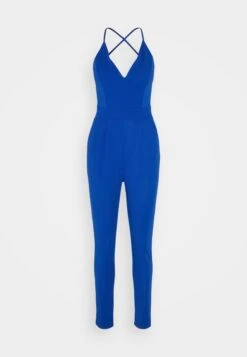 Wal G Marsha Back Strappy - Jumpsuit - Electric Blue -Fashion Verkoop b6886a20ad2b4c62947b10e6cbfe67d6