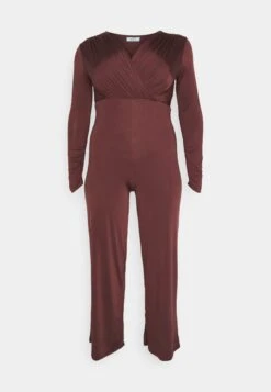 Curve Cece- Jumpsuit - Chocolate Brown -Fashion Verkoop b85e11691ca54cf98e362126c839cefa