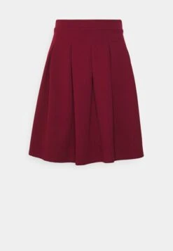 Wal G Zara Pleated Skater Skirt - A-Lijn Rok - Berry Wine -Fashion Verkoop b8b52bff01aa4f1397a6d5f0f638e777