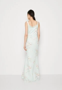 Wal G Wedding Kai V Neck Print Maxi - Galajurk - Sage Green -Fashion Verkoop b8f34cd381c94d1eba910724451bd5ec