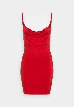 Wal G Tanya Cowl Mini Dress - Cocktailjurk - Red