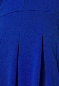 Polly Sholder Skater - Jerseyjurk - Electric Blue -Fashion Verkoop b97dd7571fea45e6875e1d593ceb267f