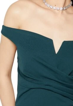 Wal G Kia Off The Shoulder Maxi Dress - Galajurk - Forest Green -Fashion Verkoop ba9f64dd899544a894b5ed5c76e1122a