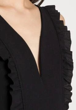 Wal G Rayna Ruffled- Jumpsuit - Black -Fashion Verkoop bd272364745f47539fe8580fd244b536