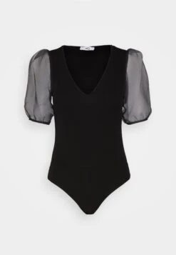 Wal G Matila Bodysuit - T-Shirt Print - Black -Fashion Verkoop beb06fcec50344a8b4a5789dd8530587